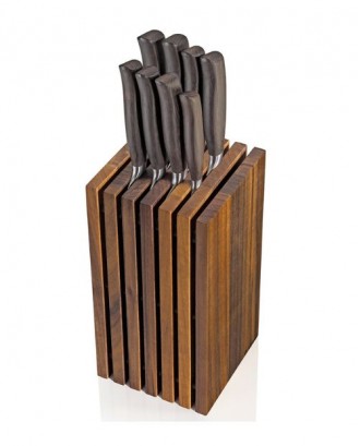 Bloc vertical pentru cutite, din lemn de nuc - ZASSENHAUS